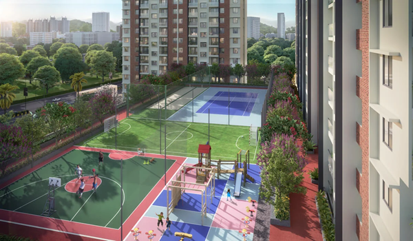 Sattva Bannerghatta Road Basket Ball Court